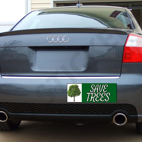 Custom bumper stickers: make stickers in Canada