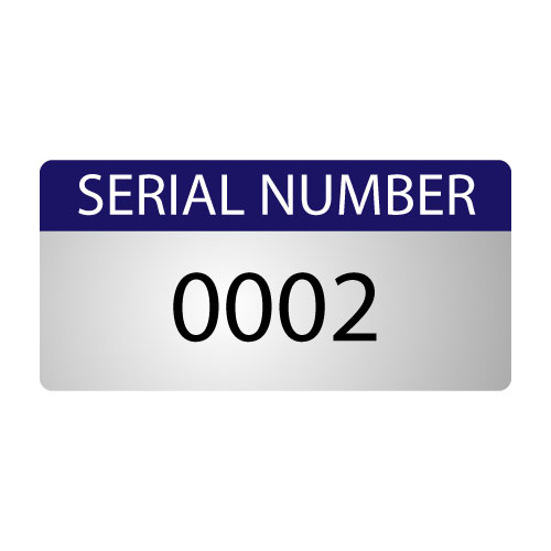 Serial Number Labels  Any Shape & Design - GoStickers