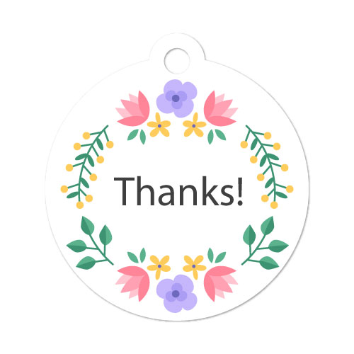 Long Lasting Personalized Thank You Stickers